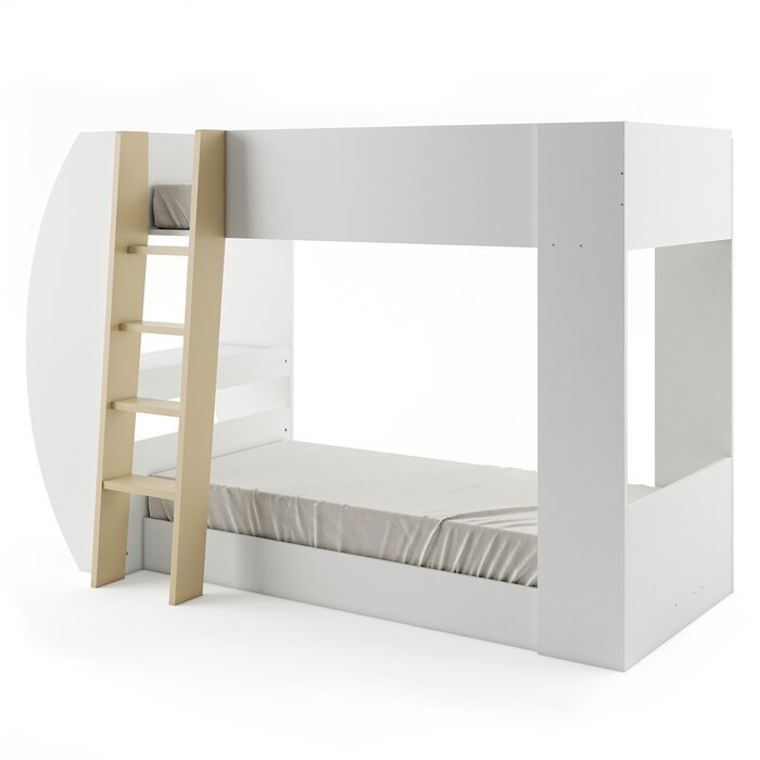Admin Manufactured Wood Bunk Bed, Chesterfield Twin Over Twin Bunk Bed