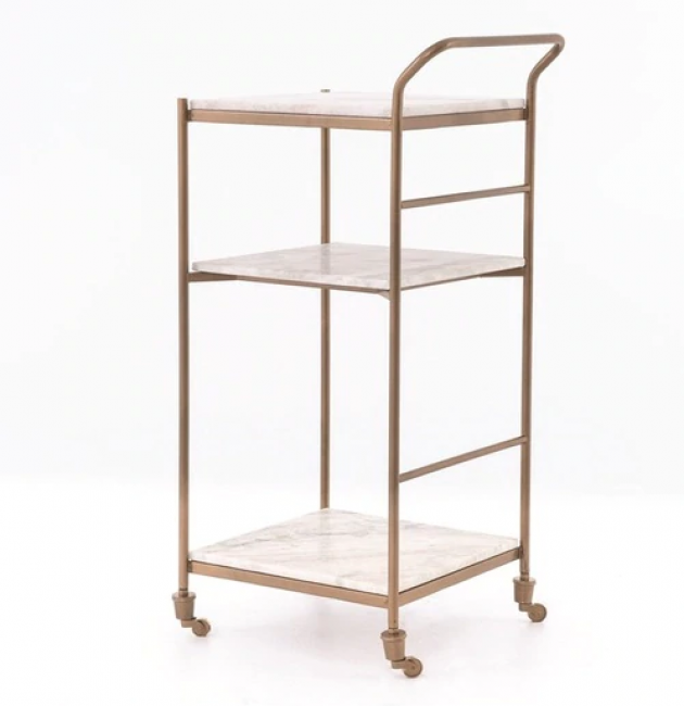 Cabare Metal Serving Trolley 