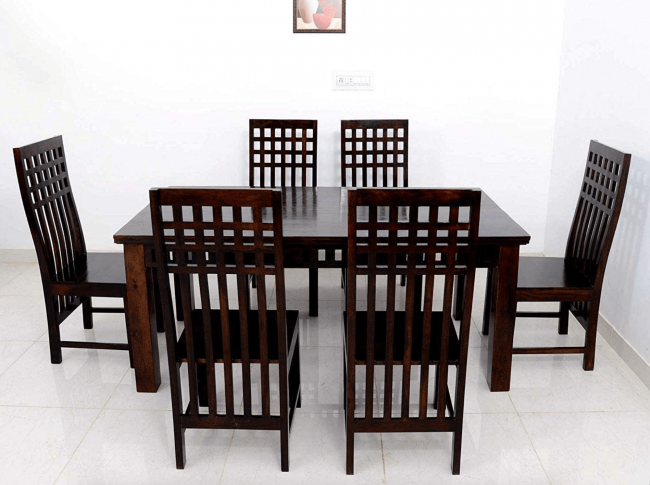 6 Seater Dining Table Set - Furnitureadda
