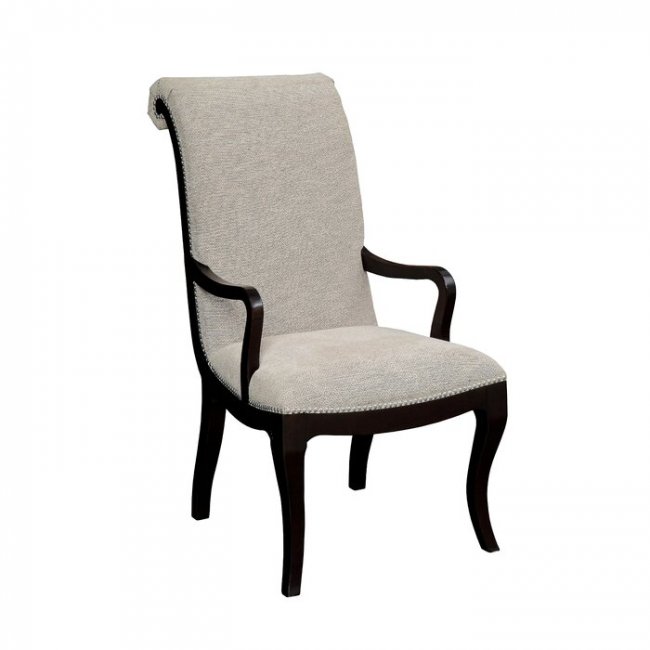 Gonzo Sheesham Wood Upholstered Dining Chair