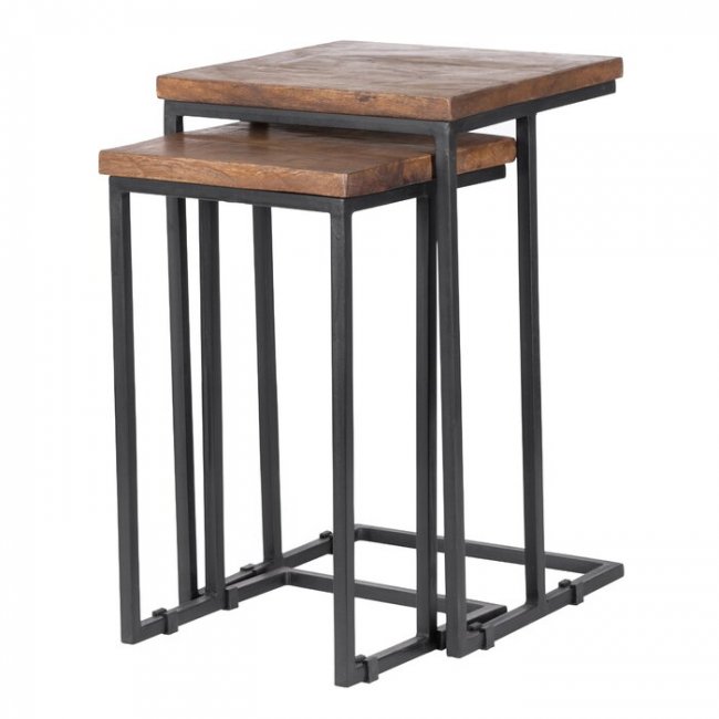 Divide 2 Piece Nesting Table