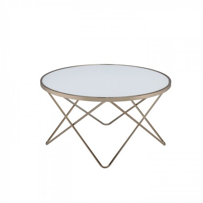 Rush Coffee Table in Gold