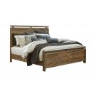 Accelep Teak Wood King Size Bed Without Storage