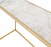 Ven Console Table With Marble Top - Furnitureadda