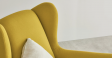 Bens Wingback Armchair, Light Moss Green - Furnitureadda