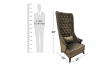 Viodrone Wing Chair - Furnitureadda