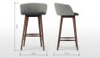Bismuth Bar Chair - Furnitureadda