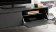 Display Unit in Industrial Grey Colour - Furnitureadda