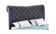 Tele Queen Size Upholstered Bed Without Storage