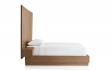 Liggjy King Size Bed Without Storage With Wall Mounted Backrest