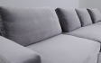 U-Shape Velvet Sofa - Furnitureadda