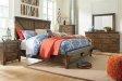 Emperor Sheesham Wood Queen Size Bed Without Storage