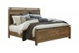 Accelep Teak Wood King Size Bed Without Storage