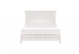 Queen Size Bed With Drawer Storage - Furnitureadda