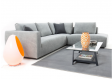 L Shape Sofa in Leather - Furnitureadda