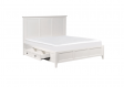 Sheesham King Size Bed With Drawer Storage - Furnitureadda