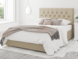 Upholstered Single Bed With Hydraulic Storage - Furnitureadda