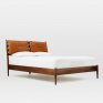Teak Wood King Size Bed Without Storage - Furnitureadda