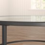 Coffee Table in Black Colour - Furnitureadda