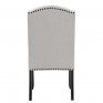 Foster Teak Wood Upholstered Dining Chair