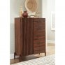 Sheesham Wood Panelled Wardrobe- Furnitureadda