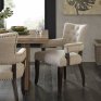 Groove Dining Chair With Upholstery 