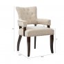 Dining Chair With Upholstery - Furnitureadda