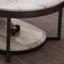  Marble Top Coffee Table - Furnitureadda