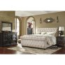 Pardleo King Size Upholstered Bed in Beige Colour Without Storage
