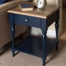 Dark Blue End Table - Furnitureadda