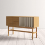 Hlux Console Table with Storage