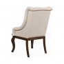 Teak Wood Upholstered Dining Chair - Furnituradda