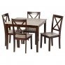 Sheesham Wood 4 Seater Dining Table - Furnitureadda