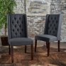 Progress Sheesham Wood Dining Chair with Upholstery 