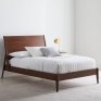 Ellesviy Sheesham Wood Queen Size Bed Without Storage