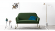 Alchemy 2 Seater Sofa in Green Color