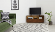 Display Unit in Natural Finish - Furnitureadda