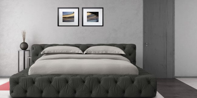Size Upholstered Bed - Furnitureadda