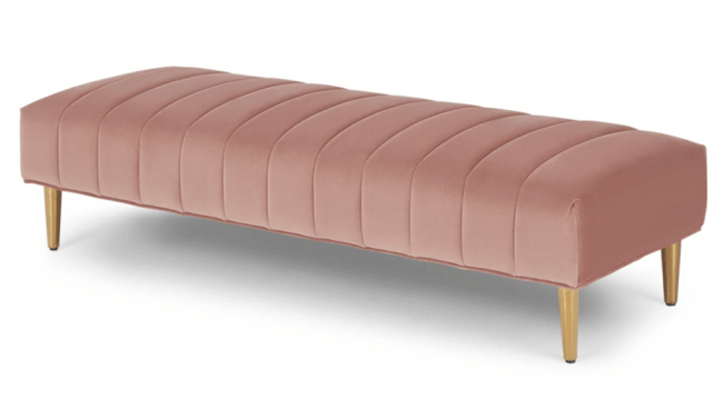 Bloss Bench in Pink Colour