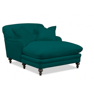 Nie Chaise In Peocock Green - Furnitureadda
