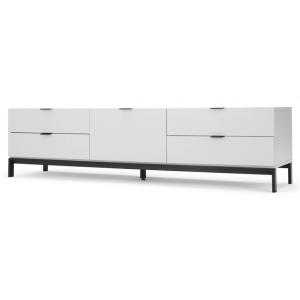 Display Unit in White Colour- Furnitureadda