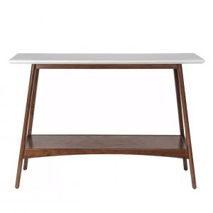 Puriance Console Table with Onyx Top